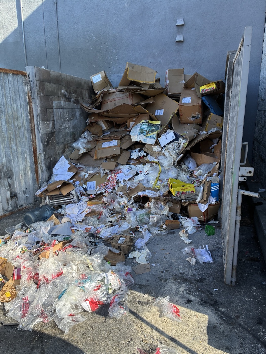 Full trailer load ready to haul